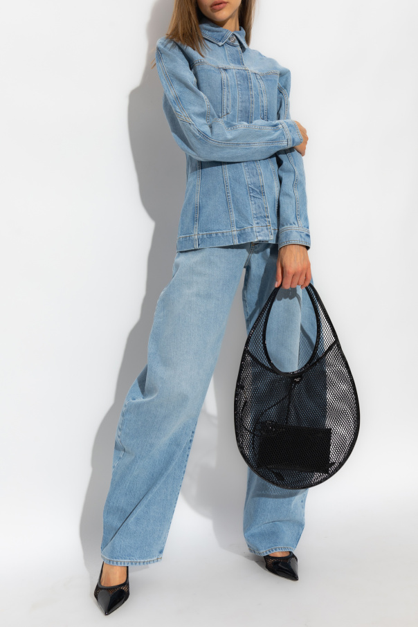 Alaïa Formfitting denim jacket Women's Clothing Vitkac